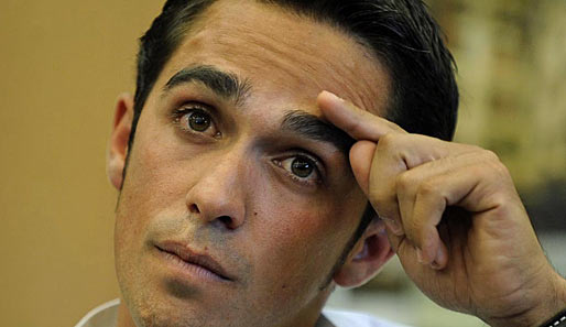 Alberto Contador wechselte im Sommer zum Bjarne Riis-Team