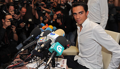 Alberto Contador gewann 2007, 2009 und 2010 die Tour de France