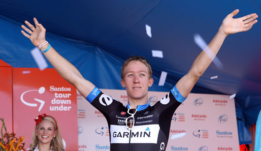 Cameron Meyer hat die Radrundfahrt Tour Down Under in seinem Heimatland gewonnen