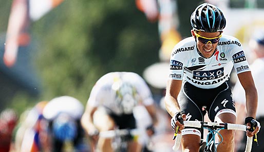 Alberto Contador steht vor seinem zweiten Gesamtsieg beim Giro d'Italia