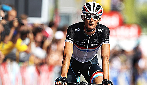 Frank Schleck vom Team Leopard-Trek landete bei der Tour de France auf Rang drei