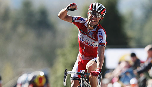 Der Sieger der 10. Etappe des Giro d'Italia: Joaquim Rodriguez