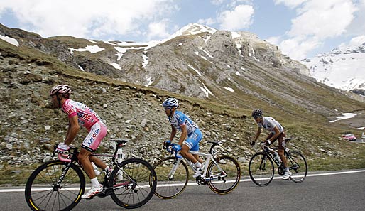 Bei der Giro d'Italia 2013 wird es insgesamt sieben Bergankünfte geben
