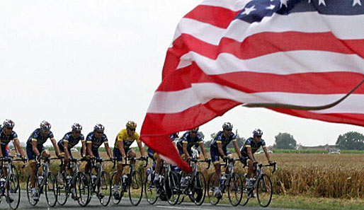 Das US-Postal-Team bei der Tour de France 2004