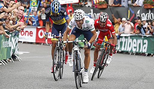 Die Vuelta wird noch härter - das sollte besonders Alberto Contador (m.) entgegen kommen