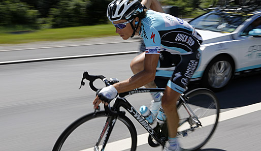 Lokalmatador Sylvain Chavanel rast bei der sechsten Etappe von Paris-Nizza zum Erfolg