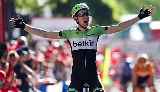 Bauke Mollema war konnte die 17. Etappe der Vuelta für sich entscheiden