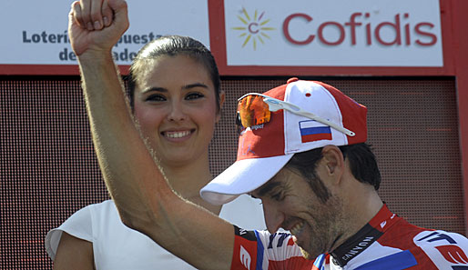 Hat Grund zur Freude: Daniel Moreno hat bei der Vuelta die Gesamtführung übernommen
