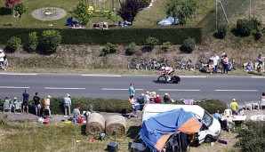 Jedes Jahr versammeln sich Radsport-Fans in der Normandie