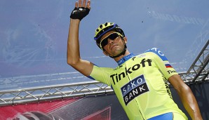Contador macht seine Ambitionen deutlich - bereits nach fünf Etappen trägt er das Rosa Trikot