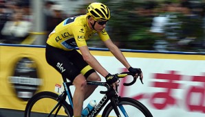 Froome ist amtierender Tour de France - Sieger