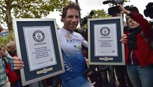 Mark Beaumont hat mit seiner Tour um die Welt einen neuen Weltrekord aufgestellt