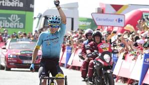Miguel Angel Lopez holte sich auf der 15. Etappe der Vuelta den Tagessieg