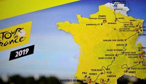 Die Tour de France 2019 startet in Brüssel und endet in Paris.