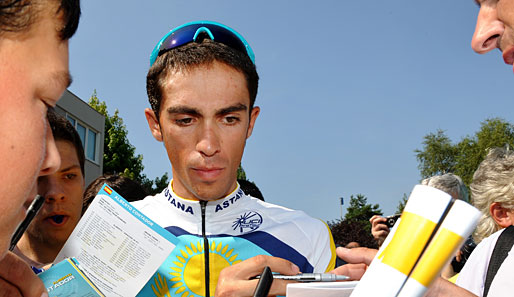 Alberto Contador ist genervt von den team-internen Querelen