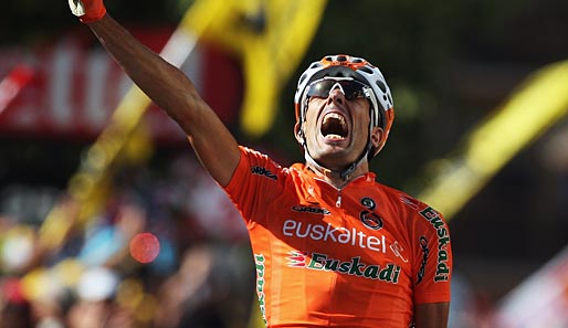 Mikel Astarloza bescherte Euskaltel den ersten Tour-Etappensieg seit 2003