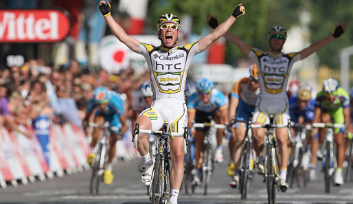 Mark Cavendish blamiert die Sprinterelite und gewinnt auf den Champs Elysees