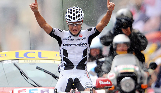 Heinrich Haussler (CTT) hat in Colmar seinen ersten Etappensieg bei der Tour de France errungen