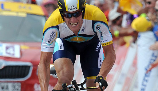 Lance Armstrong belegte beim Auftaktrennen der 96. Tour de France den zehnten Platz