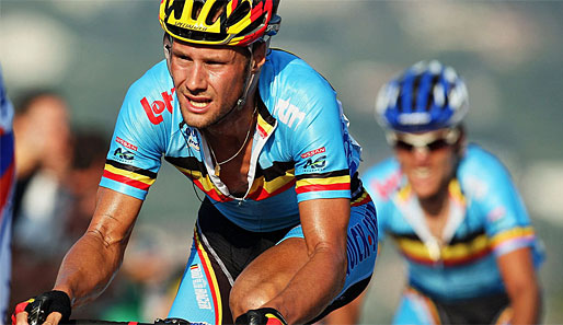 Tom Boonen wurde 2005 Weltmeister im Straßenrennen