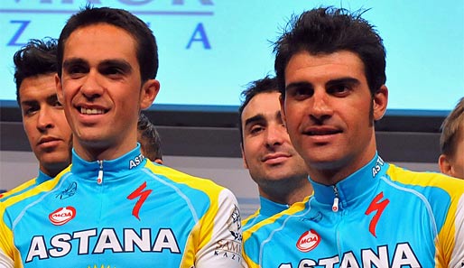 Oscar Pereiro (r.) fuhr bis 2009 für Caisse d'Epargne