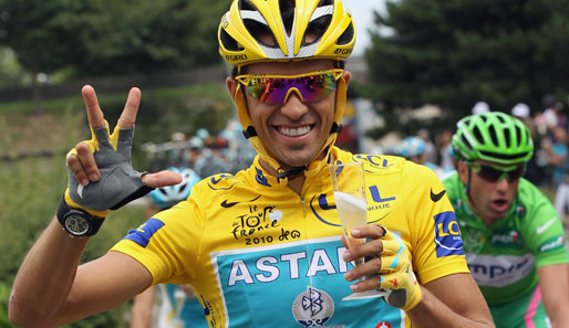 Alberto Contador hat zum dritten Mal die Tour de France gewonnen