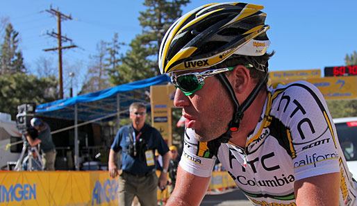 Stürzte im Finale der ersten Etappe: Sprint-Star Mark Cavendish