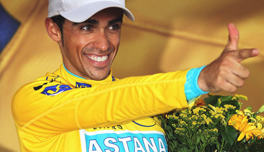 Schon hinter Alberto Contadors Sieg bei der Tour de France 2010 stand ein großes Fragezeichen