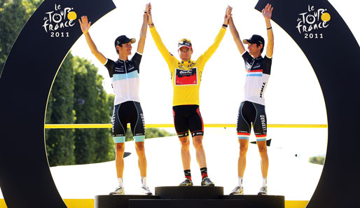 Bei der letzten Tour de France hieß der Sieger Cadel Evans