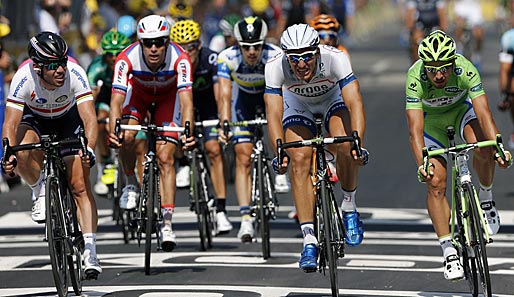 Die 12. Etappe war bereits der dritte Tagessieg von Marcel Kittel bei der diesjährigen Tour