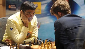 Zwischen Anand und Carlsen kam es erneut zum Remis