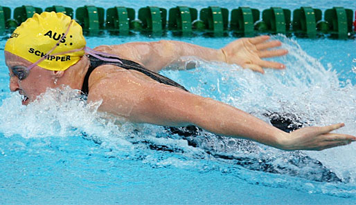 Jessicah Schipper ist seit Jahren eine der besten Schmetterlings-Schwimmerinnen der Welt