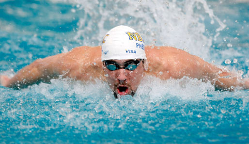 Michael Phelps wurde bereits sechsmal als Weltschwimmer des Jahres ausgezeichnet