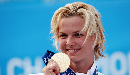 Britta Steffen gewann während ihrer Karriere bisher 19 Medaillen