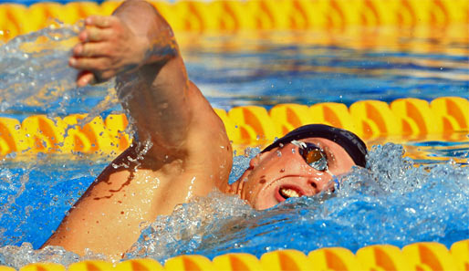 Paul Biedermann ist der erste Mensch, der 200 Meter unter 100 Sekunden geschwommen ist