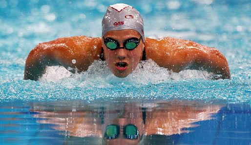 Stephanie Rice holte bei Olympia 2008 in Peking Gold über 200 und 400 m Lagen
