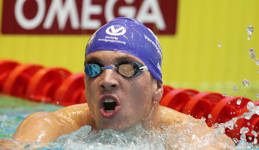 Bei der Schwimm-WM 2009 in Rom gewann Biedermann Gold über 400 Meter Freistil