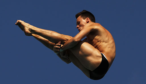 Patrick Hausding ist der aussichtsreichste Medaillenkandidat der deutschen Wasserspringer