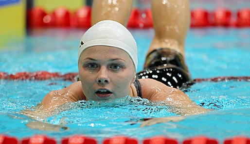 Doppel-Olympiasiegerin Britta Steffen startet mit bescheidenen Zielen in die Schwimm-WM