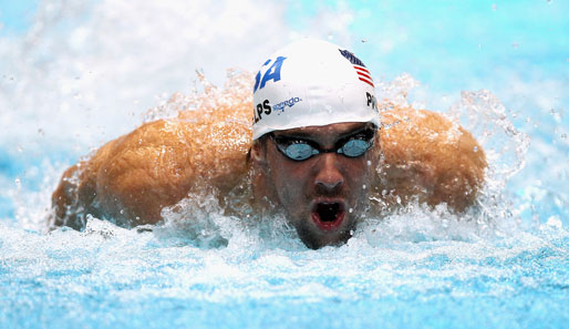 Der 14-fache Olympiasieger Michael Phelps dominierte das Feld in Minnepolis nach Belieben