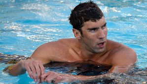 Michael Phelps ist enttäuscht von seiner Leistung