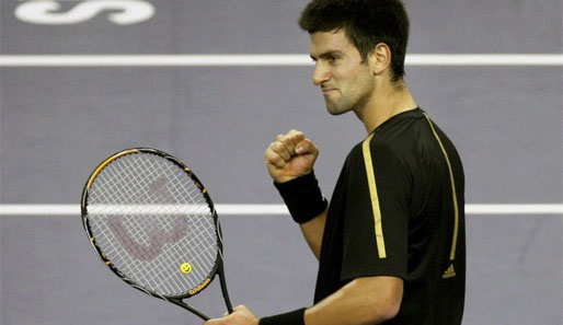 Sieg zum Auftakt für Novak Djokovic