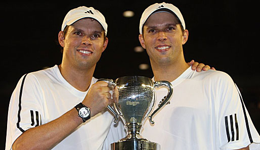 Die Bryan-Zwillinge holten sich den ersten Grand-Slam-Titel im Doppel