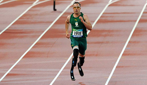 Bei den Sommer-Paralympics 2008 gewann Oscar Pistorius Gold über 100-, 200- und 400 Meter