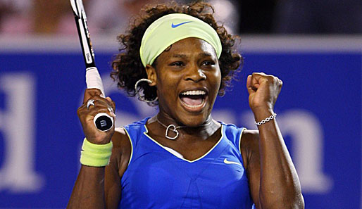 Serena Williams hat zum vierten Mal in ihrer Karriere das Finale der Australian Open erreicht