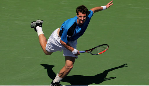 Andy Murray fertige Roger Federer im dritten Satz ab