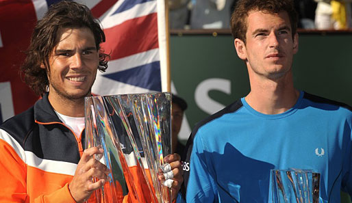 Andy Murray hatte im Finale von Indian Wells nicht den Hauch einer Chance gegen Rafael Nadal