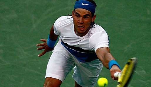 Rafael Nadal setzte sich gegen Juan Martin del Potro durch