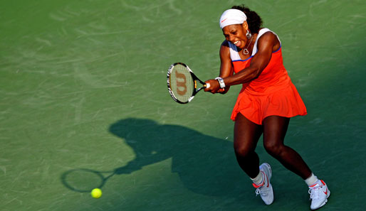 Serena Williams ist derzeit Führende in der WTA-Weltrangliste