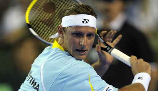 Der Argentinier David Nalbandian gewann 2005 den Tennis Masters Cup in Shanghai